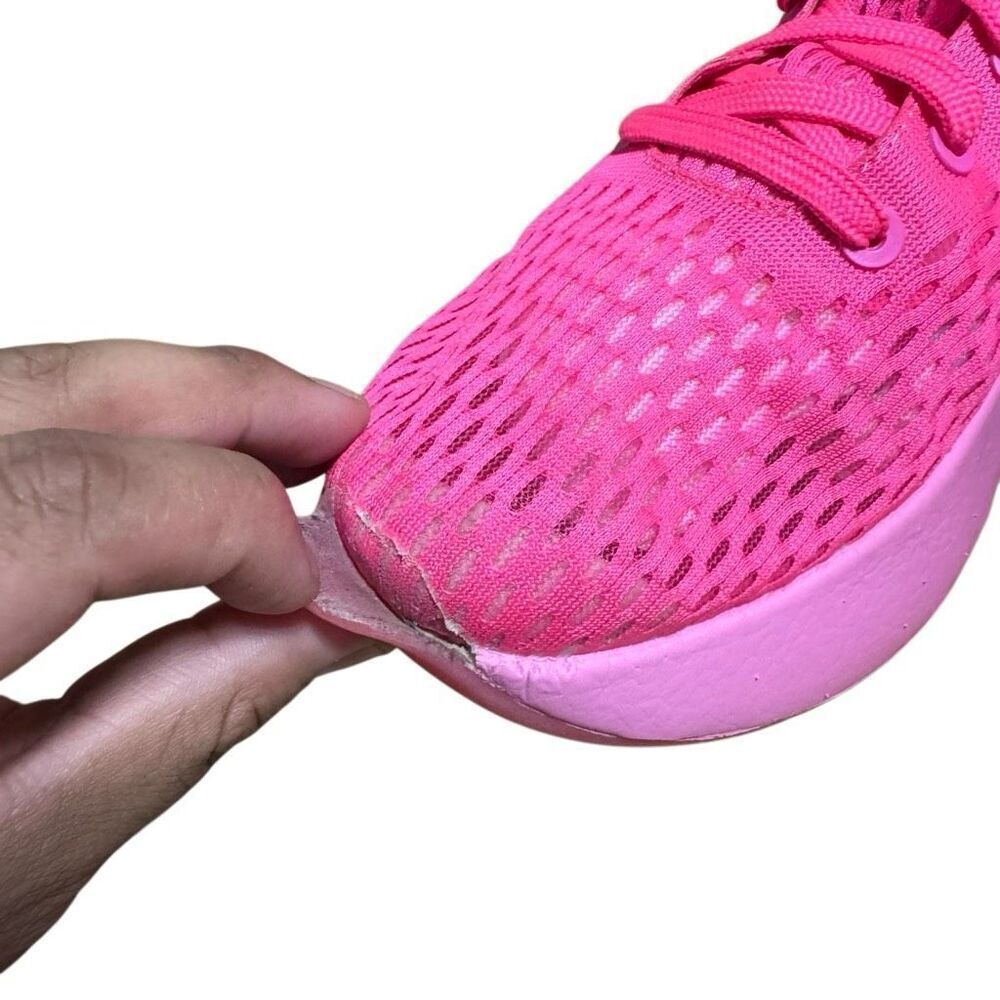 NoBull Journey Neon Pink Gym Training Shoes Sneakers Women’s Size 9.5 - Picture 6 of 10
